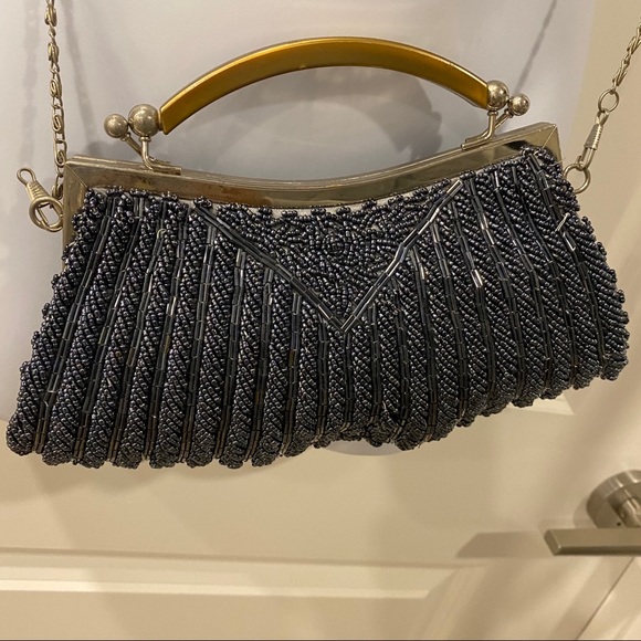 Vintage Beaded Evening Bag - Picture 10 of 16